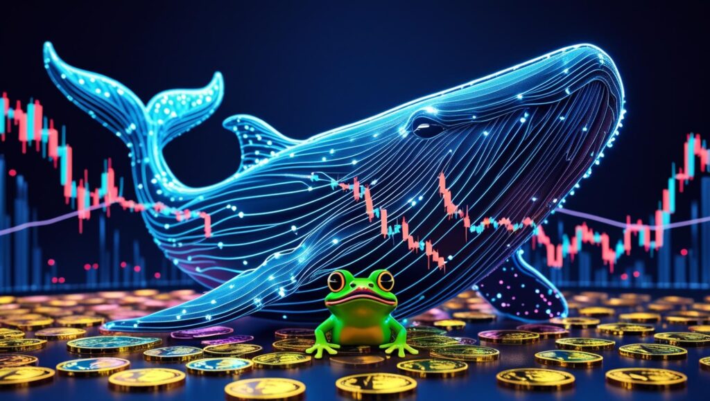 Baleias Movimentam US$ 27 Milhões em PEPE COIN
