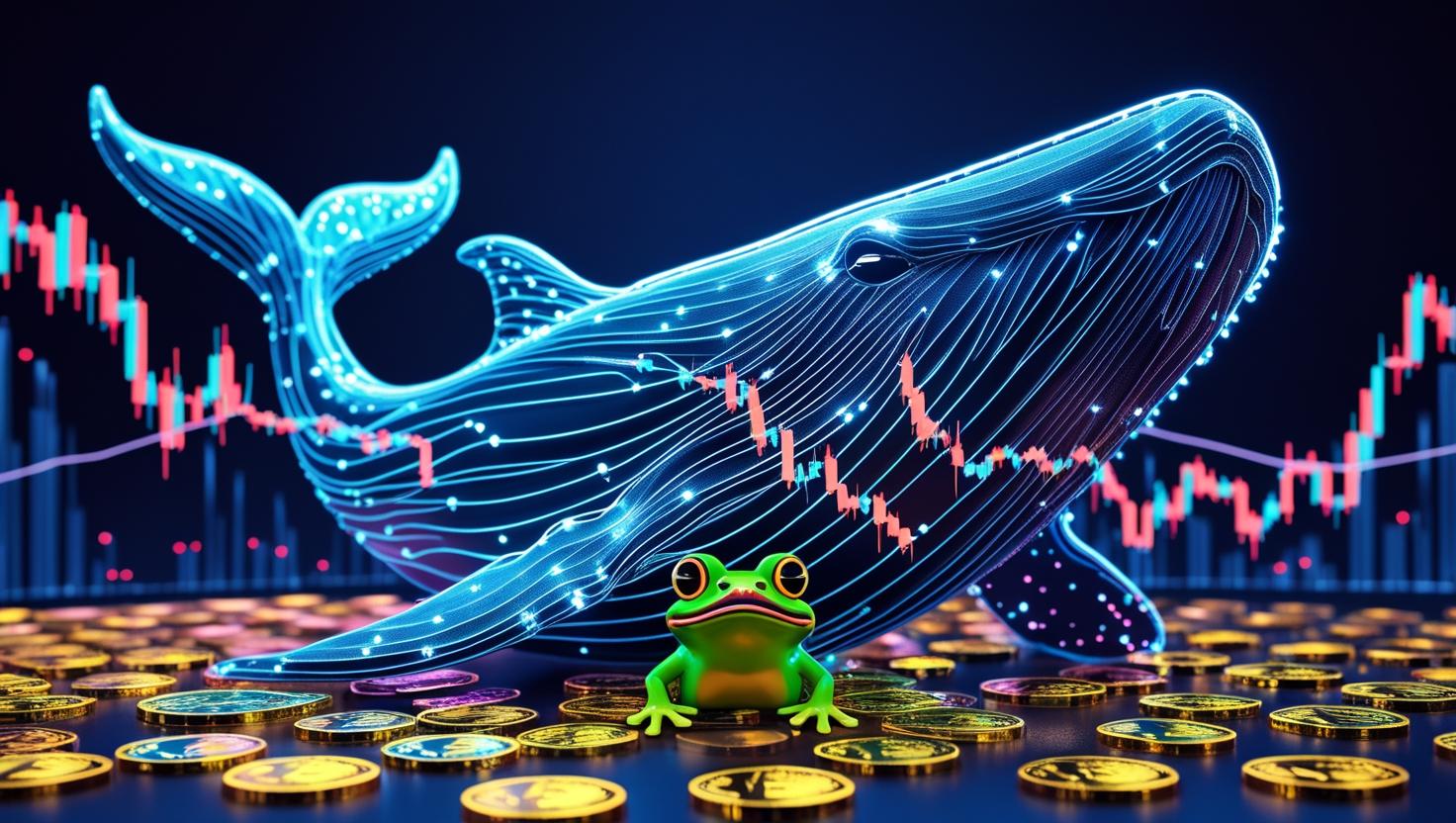 Baleias Movimentam US$ 27 Milhões em PEPE COIN
