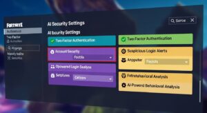 Configurações de segurança da IA no Fortnite
