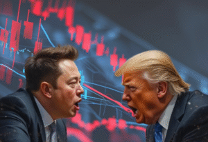 Trump vs Musk e o impacto no Mercado Financeiro
