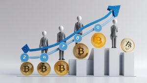 Evolução do índice Nasdaq de criptomoedas com novas adições