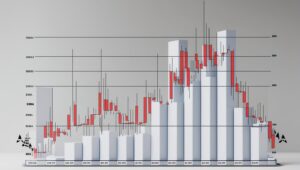 Gráfico demonstrando a volatilidade extrema da criptomoeda $LIBRA durante o período do escândalo