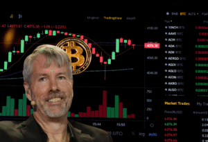 Michael Saylor prevendo crescimento do Bitcoin