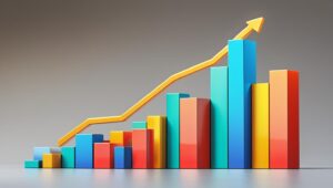 Gráfico de barras mostrando o crescimento potencial do mercado com essa inclusão